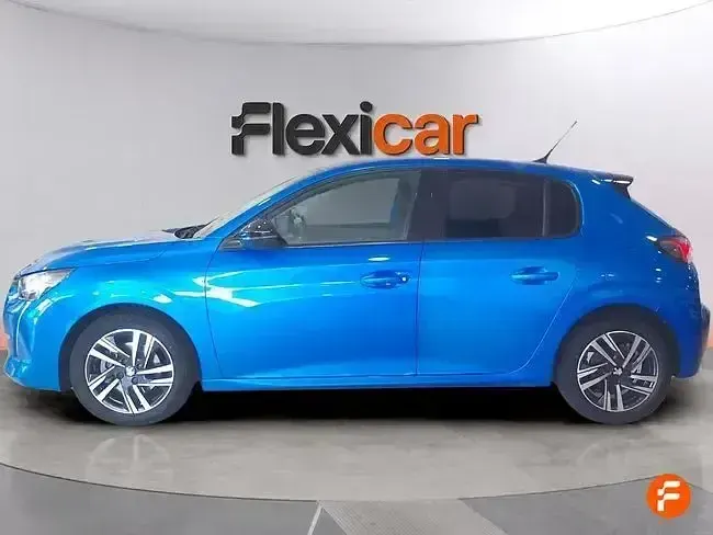 Usado Peugeot 208 Active 100 CV (73 kW) 2023 Azul Utilitario