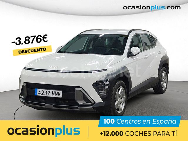 Blanco Usado 2024 Hyundai Kona SUV | 22.900 € (Un poco caro) - Imagen 1/4