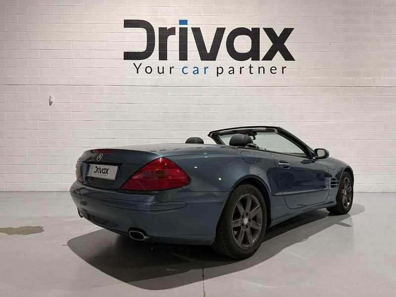 Usado Mercedes SL350 200 CV (147 kW) 2002 Verde Descapotable
