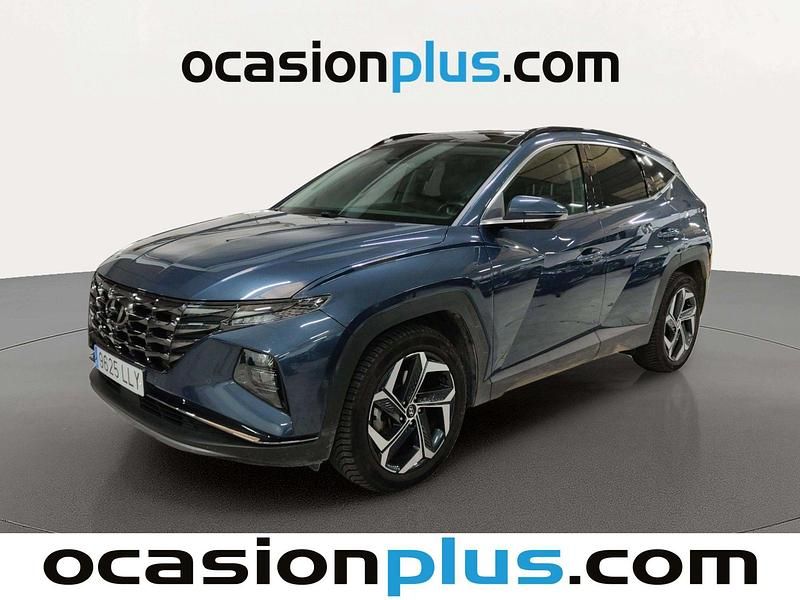 Azul Usado 2020 Hyundai Tucson Style SUV | 21.991 € (Precio justo) - Imagen 1/4