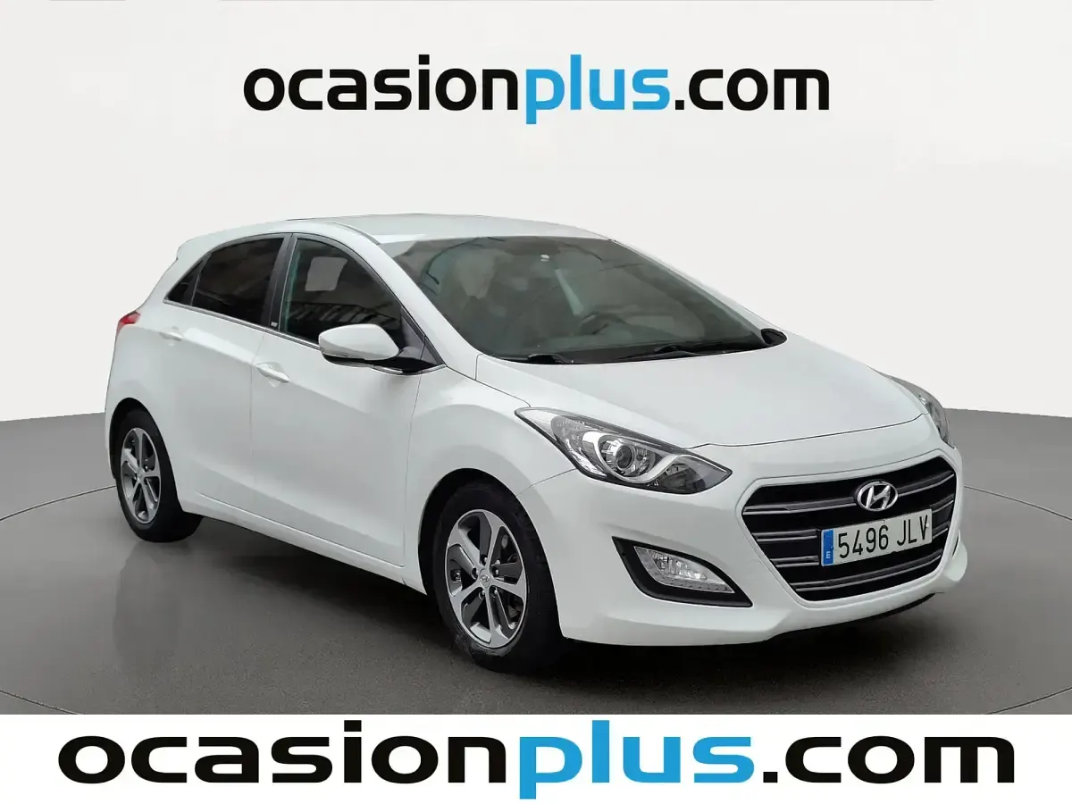 Usado Hyundai i30 GO! 100 CV (73 kW) 2016 Blanco