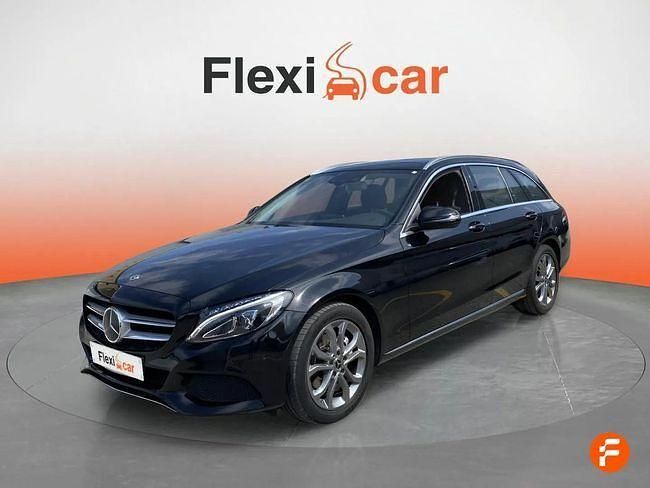 Usado Mercedes C200 150 CV (110 kW) 2018 Negro Familiar
