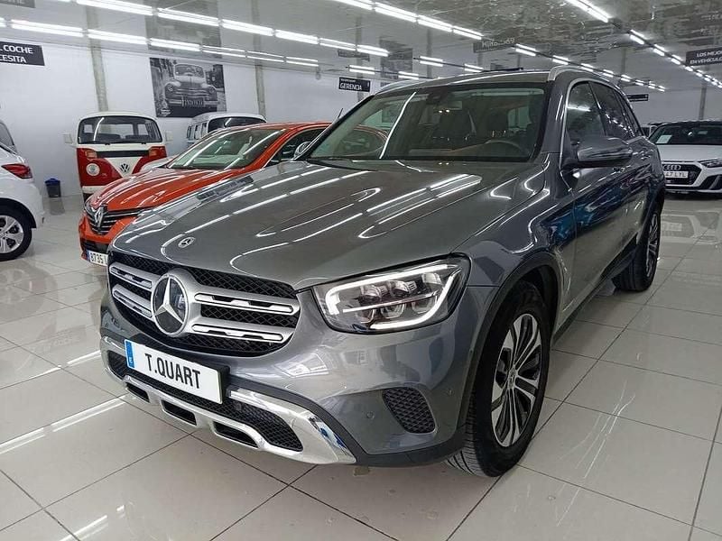 Usado Mercedes GLC220 194 CV (142 kW) 2022 Gris Coupe