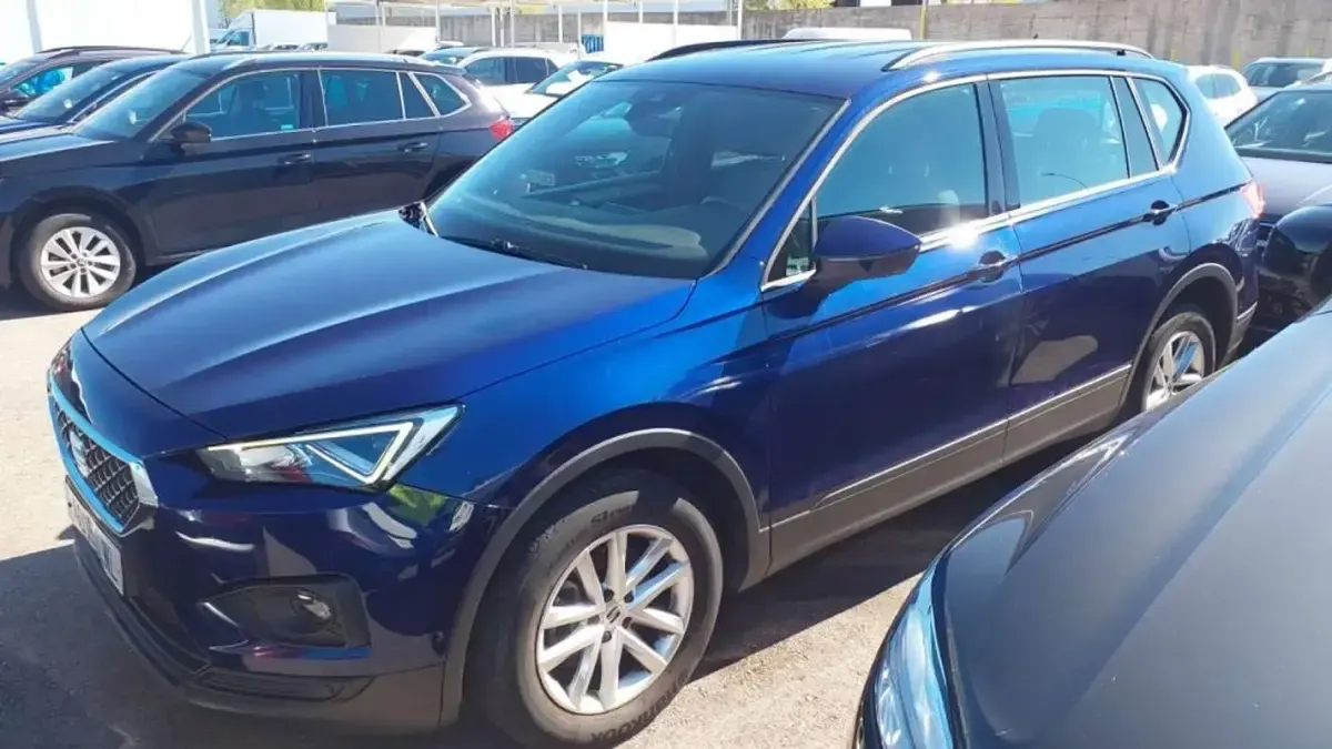 Usado Seat Tarraco Style 150 CV (110 kW) 2022 Azul SUV