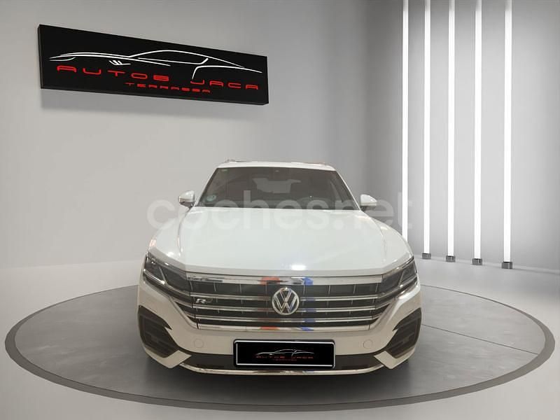 Blanco Usado 2018 VW Touareg R-line SUV | 39.450 € (Precio justo) - Imagen 1/4