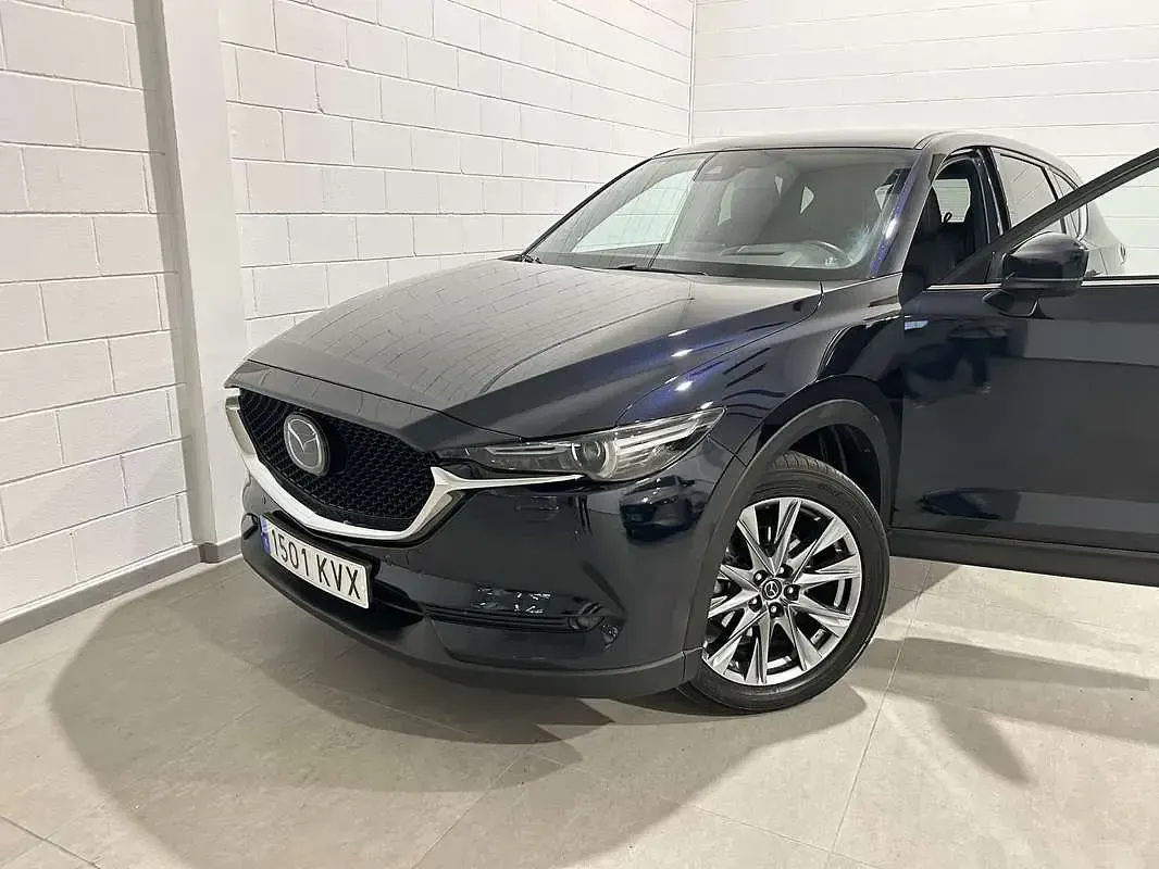 Usado Mazda CX-5 Signature 184 CV (135 kW) 2019 Azul SUV