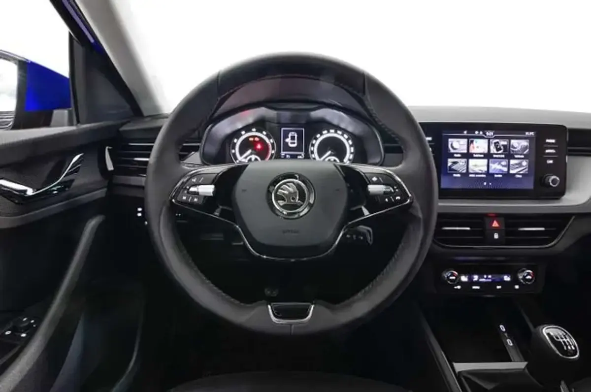 Brugt Skoda Scala Ambition 110 HK (80 kW) 2023 Blå Hatchback