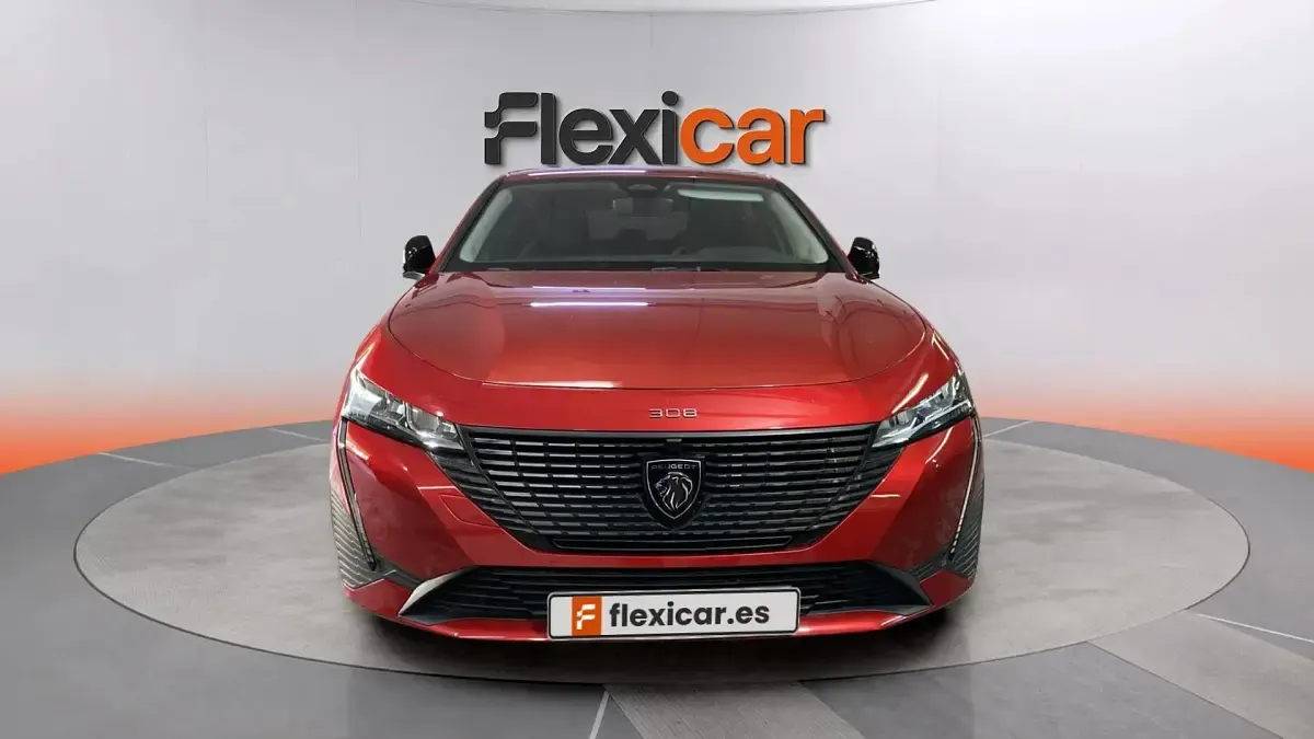 Usado Peugeot 308 Allure 130 CV (95 kW) 2024 Rojo Berlina