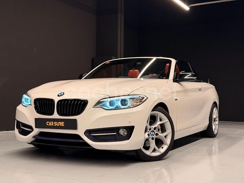 Blanco Usado 2016 BMW 220 Descapotable | 17.600 € (Precio justo) - Imagen 1/4