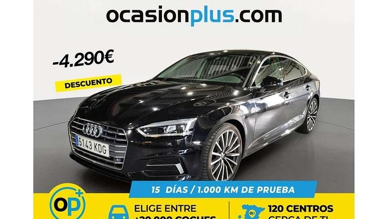 Usado Audi A5 Sportback Sport 150 CV (110 kW) 2017 Negro Utilitario