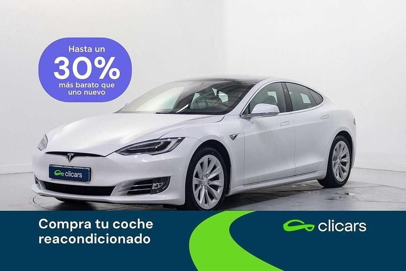 Blanco Usado 2020 Tesla Model S Long Range AWD Utilitario | 37.590 € (Precio justo) - Imagen 1/4