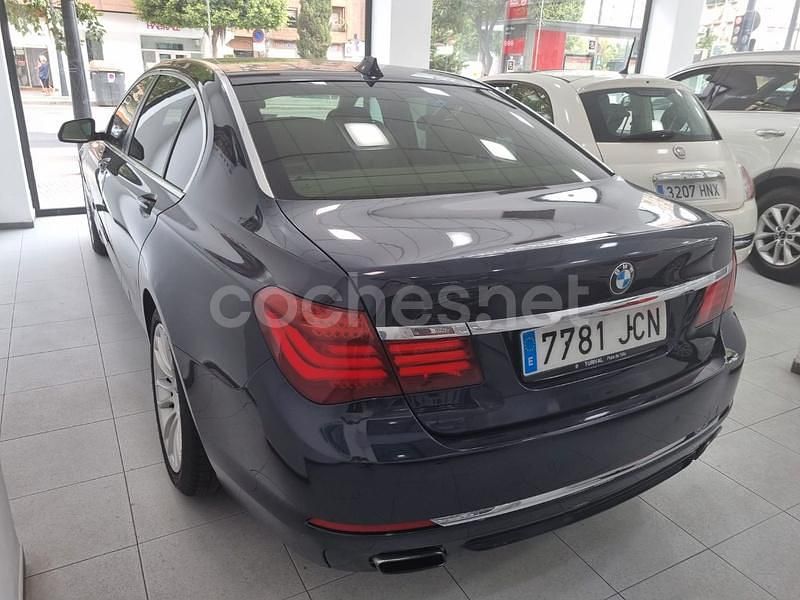Usado BMW 750L 381 CV (280 kW) 2015 Azul Berlina