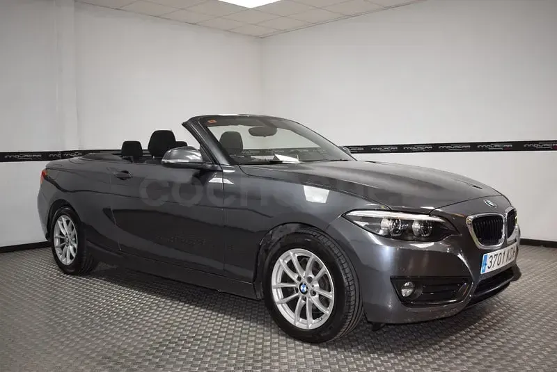 Usado BMW 220 184 CV (135 kW) 2017 Gris / plata Descapotable