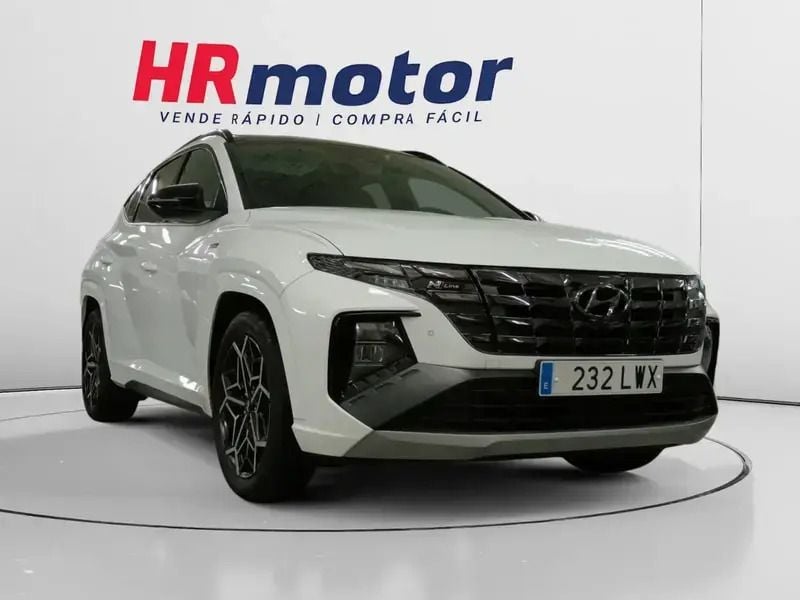 Blanco Usado 2022 Hyundai Tucson N Line SUV | 25.260 € (Precio justo) - Imagen 1/4