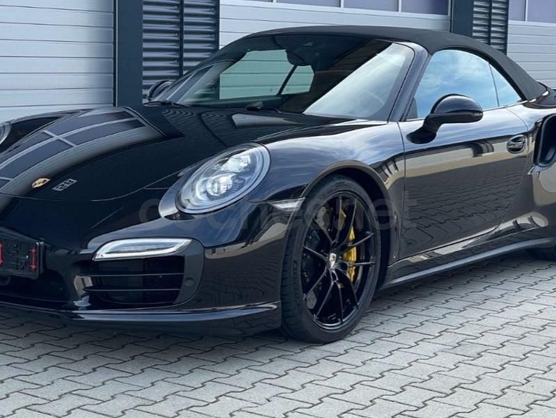 Usado Porsche 911 Turbo S Cabriolet 560 CV (411 kW) 2014 Negro Descapotable
