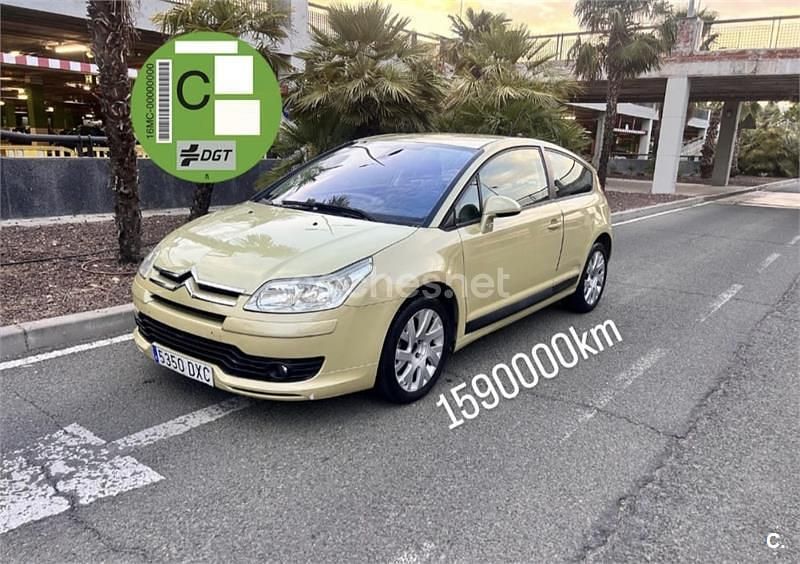 Amarillo Usado 2006 Citroën C4 VTR Sport Berlina | 2799 € (Buen precio) - Imagen 1/4