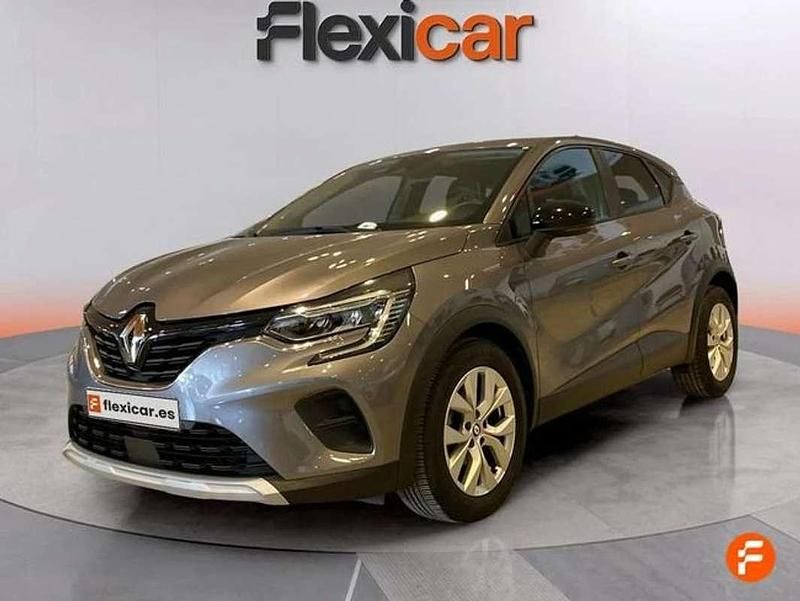 Usado Renault Captur Intens 91 CV (66 kW) 2021 Gris SUV