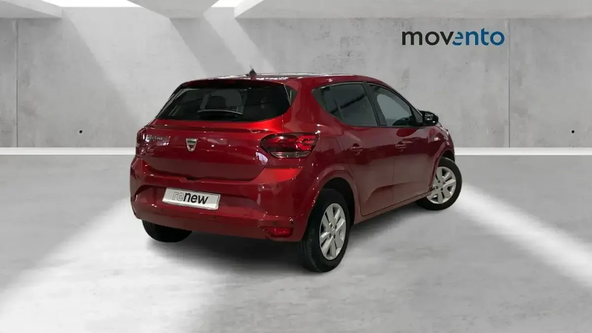 Usado Dacia Sandero Comfort 91 CV (66 kW) 2021 Rojo Berlina