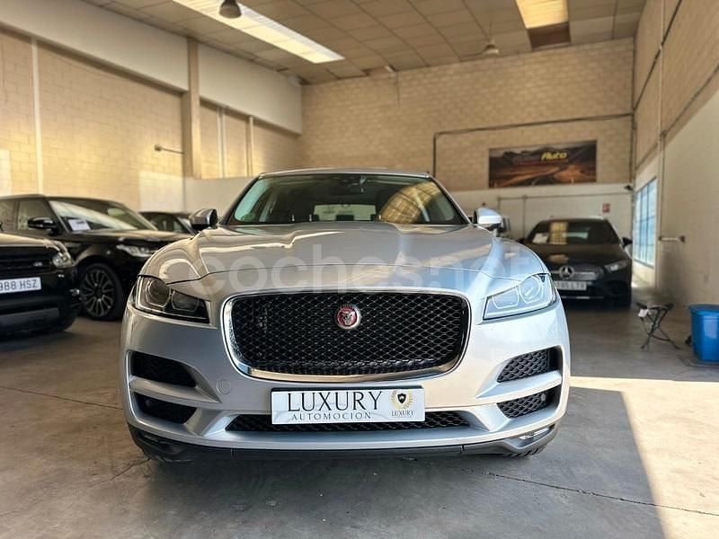 Usado Jaguar F-Pace Pure 163 CV (119 kW) 2017 Gris / plata SUV
