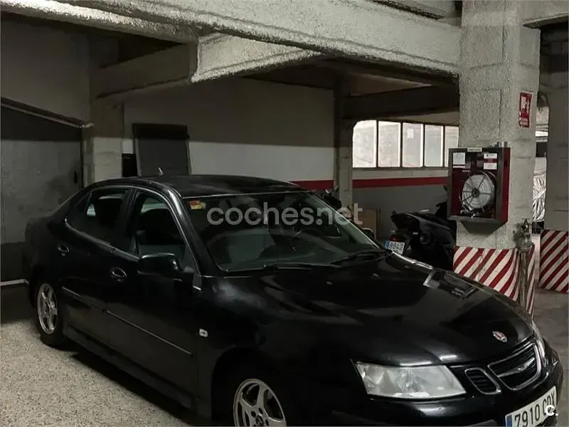 Usado Saab 9-3 125 CV (91 kW) 2003 Negro Berlina