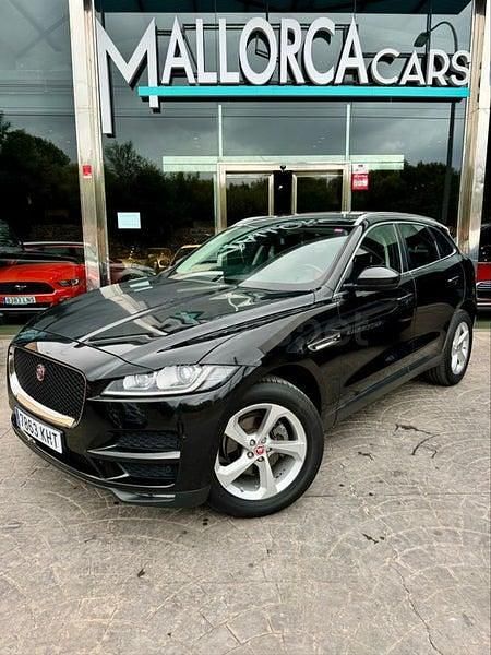 Usado Jaguar F-Pace Pure 240 CV (176 kW) 2018 Negro SUV