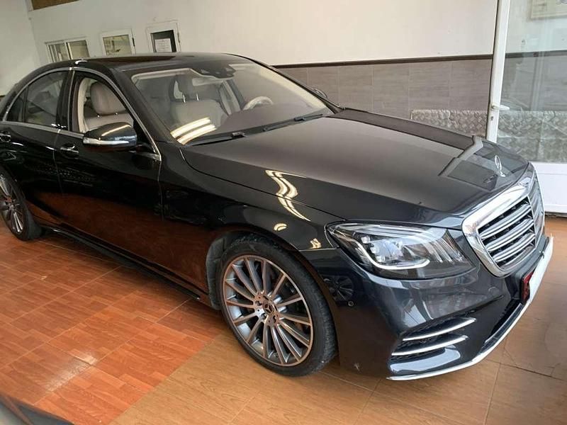 Usado Mercedes S560 469 CV (344 kW) 2018 Negro Berlina