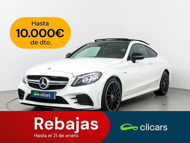 Blanco Usado 2018 Mercedes C43 AMG Coupe | 43.490 € (Precio justo) - Imagen 1/4