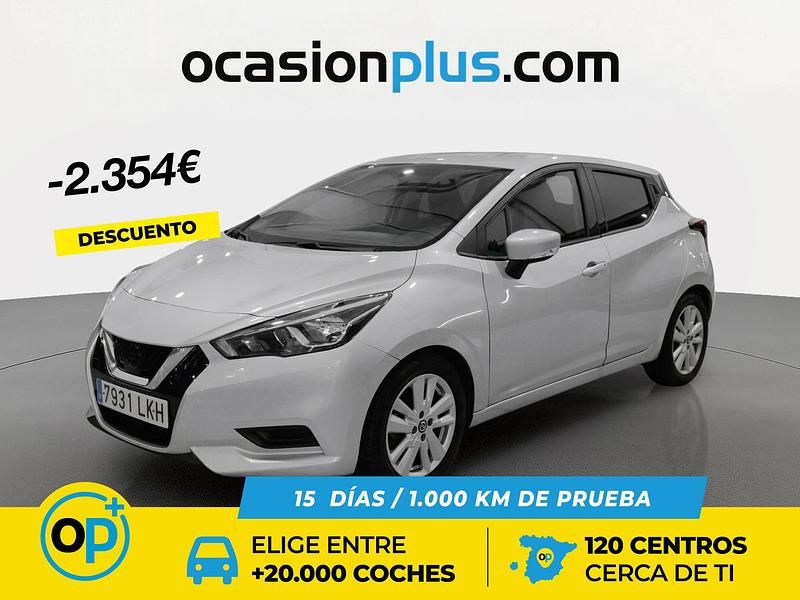 Usado Nissan Micra Acenta 100 CV (73 kW) 2020 Gris / plata Berlina