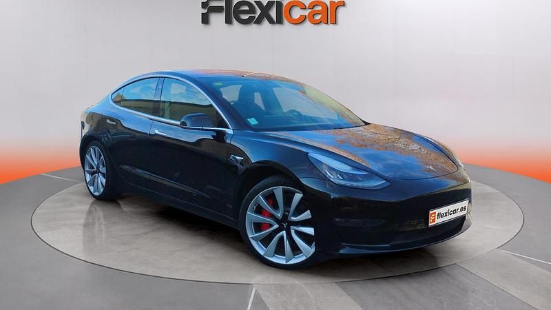 Usado Tesla Model 3 Performance 330 kW (450 CV) 2019 Negro Berlina