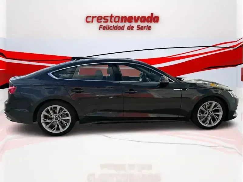 Begagnad Audi A5 Sportback S-Line 150 HK (110 kW) 2021 Grå Halvkombi