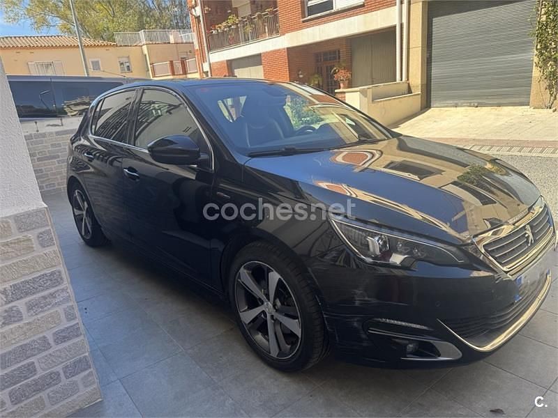 Usado Peugeot 308 GT-line 150 CV (110 kW) 2015 Negro Berlina