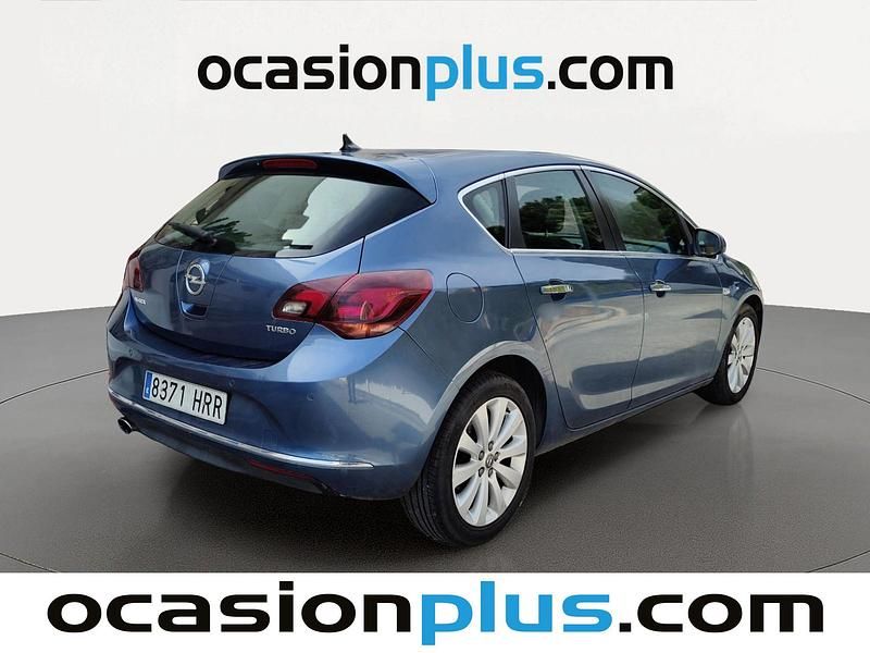 Usado Opel Astra Excellence 140 CV (102 kW) 2013 Azul Utilitario