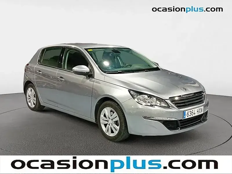 Usado Peugeot 308 Active 131 CV (96 kW) 2014 Gris Utilitario