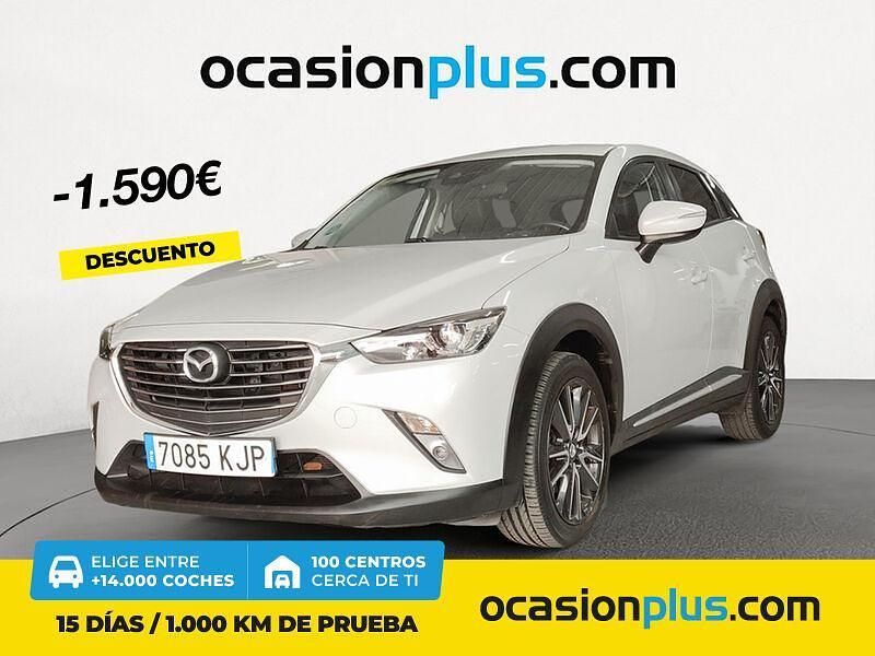 Blanco Usado 2018 Mazda CX-3 Luxury SUV | 17.500 € (Un poco caro) - Imagen 1/4