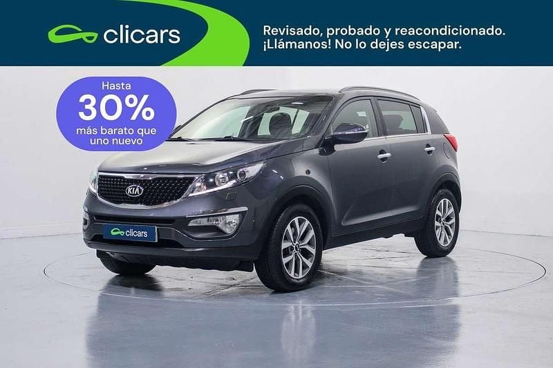 Usado Kia Sportage 116 CV (85 kW) 2015 Gris SUV