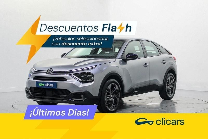 Gris / plata Usado 2024 Citroën C4 PureTech Berlina | 16.490 € (Precio justo) - Imagen 1/4