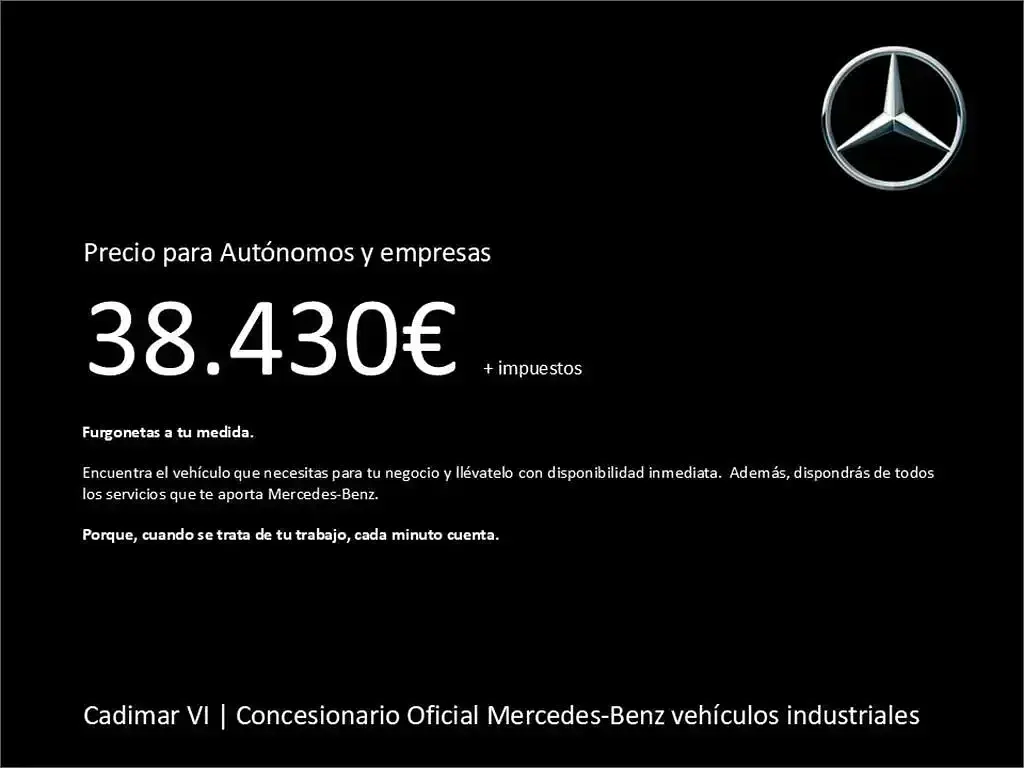 Occasion Mercedes Vito 163 PK (119 kW) 2023 Grijs Van