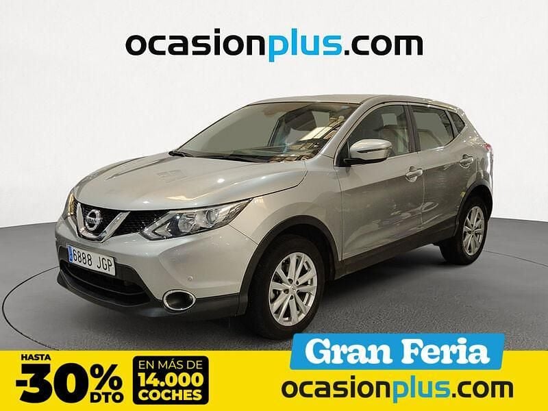 Gris plata Usado 2015 Nissan Qashqai Acenta SUV | 11.950 € (Precio justo) - Imagen 1/4