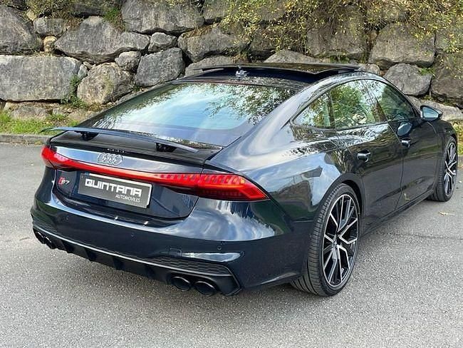 Usado Audi A7 Black Edition 350 CV (257 kW) 2020 Azul Berlina