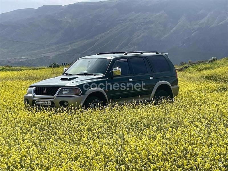 Usado Mitsubishi Montero Sport 99 CV (72 kW) 2002 Verde SUV