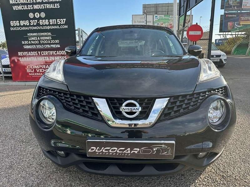 Negro Usado 2017 Nissan Juke Acenta SUV | 10.250 € (Precio justo) - Imagen 1/4