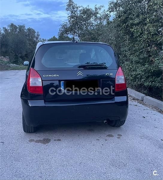 Usado Citroën C2 75 CV (55 kW) 2008 Negro Utilitario