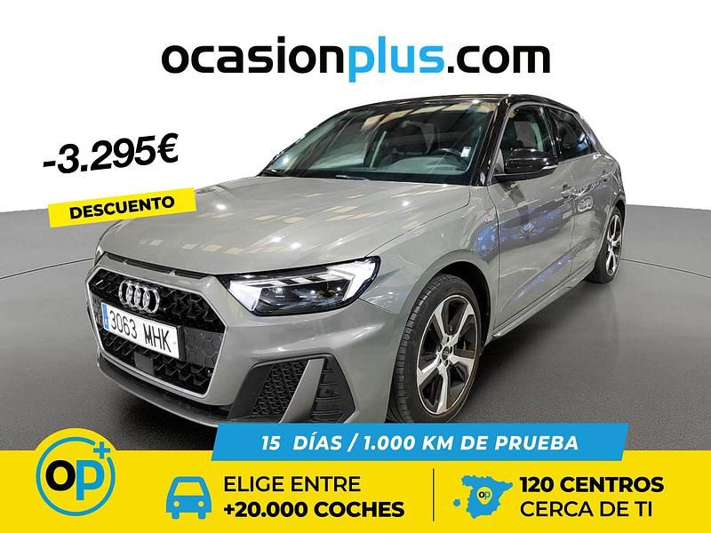 Usado Audi A1 S-Line 110 CV (80 kW) 2023 Gris SUV