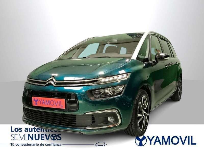 Azul Usado 2021 Citroën C4 SpaceTourer Shine Monovolumen | 24.450 € - Imagen 1/4