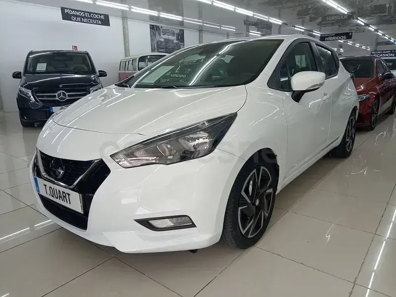 Usado Nissan Micra Acenta 92 CV (67 kW) 2022 Blanco Utilitario