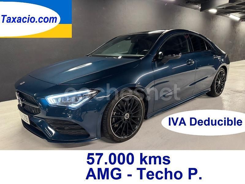 Azul Usado 2022 Mercedes CLA200 Berlina | 32.750 € (Buen precio) - Imagen 1/4