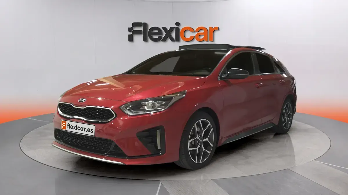 Usado Kia Ceed GT GT-Line 160 CV (117 kW) 2021 Rojo Berlina