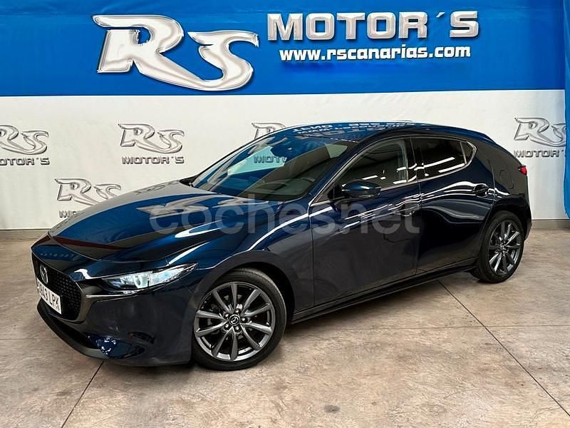 Azul Usado 2021 Mazda 3 Berlina | 21.500 € (Precio justo) - Imagen 1/4