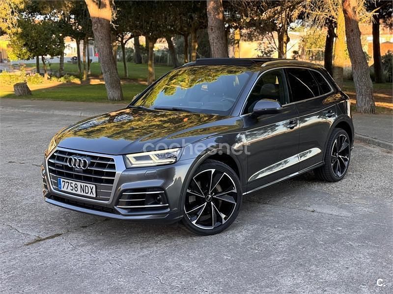 Gris / plata Usado 2018 Audi Q5 S-Line SUV | 27.900 € (Super precio) - Imagen 1/4