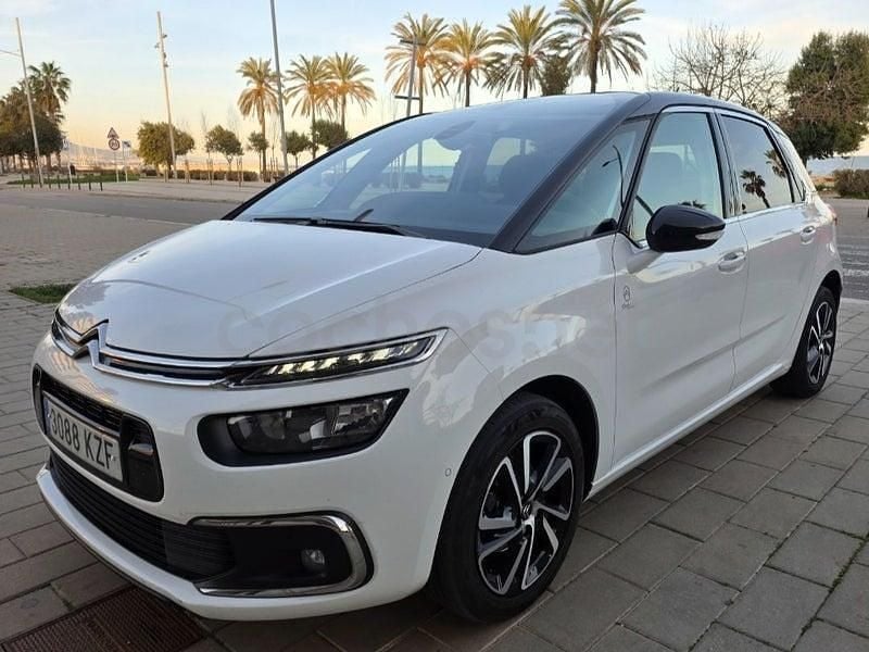 Usado Citroën C4 SpaceTourer Shine 130 CV (95 kW) 2019 Blanco Monovolumen